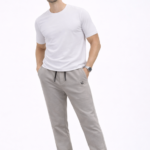 Erkek Rahat Kesim Düz Paça Eşofman Altı Günlük
